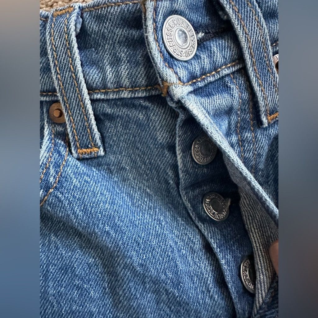 Levi's Levi’s Premium Denim WEDGIE Jean Blue Medium Wash Women 24. Size 42" / US 20 - 9 Thumbnail