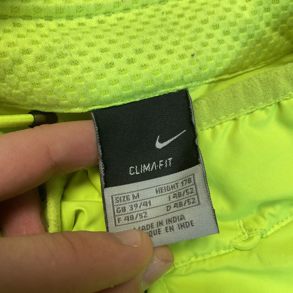 Other Vintage Nike Small Swoosh Drill Nylon light jacket Size US M / EU 48-50 / 2 - 12 Thumbnail