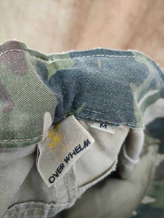 Japanese Brand over whelm camo military multipocket cargo pants #46-002DLL Size US 30 / EU 46 - 2 Thumbnail