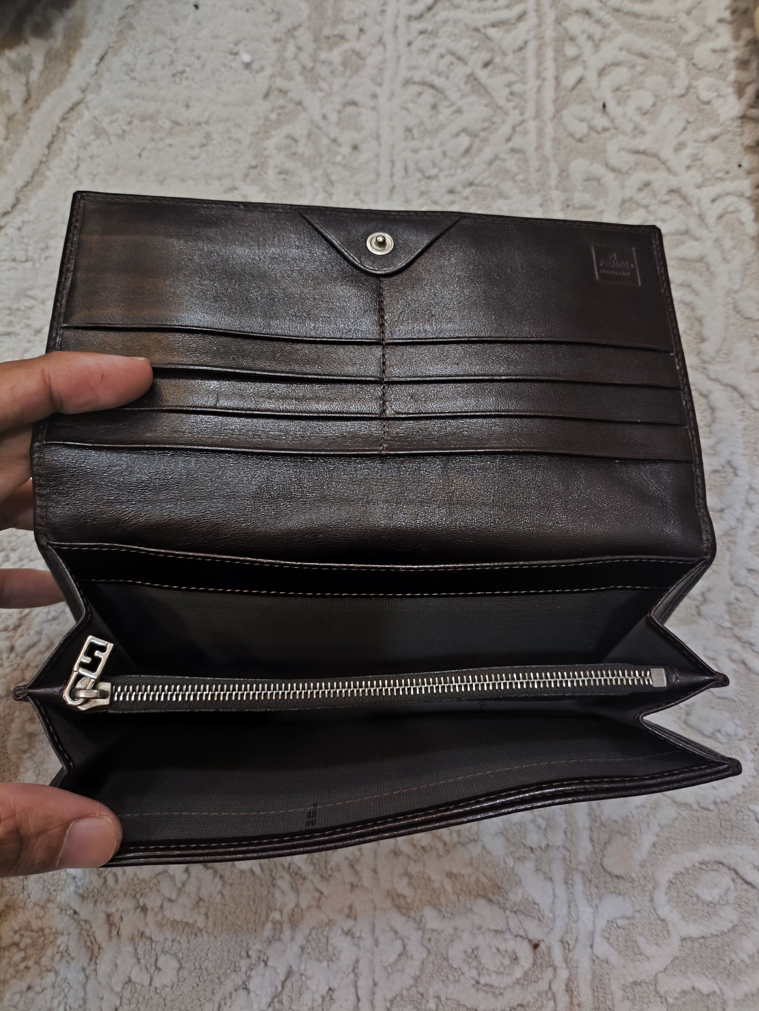 Fendi Fendi Zucca FF Pattern Long Wallet Size ONE SIZE - 9 Thumbnail
