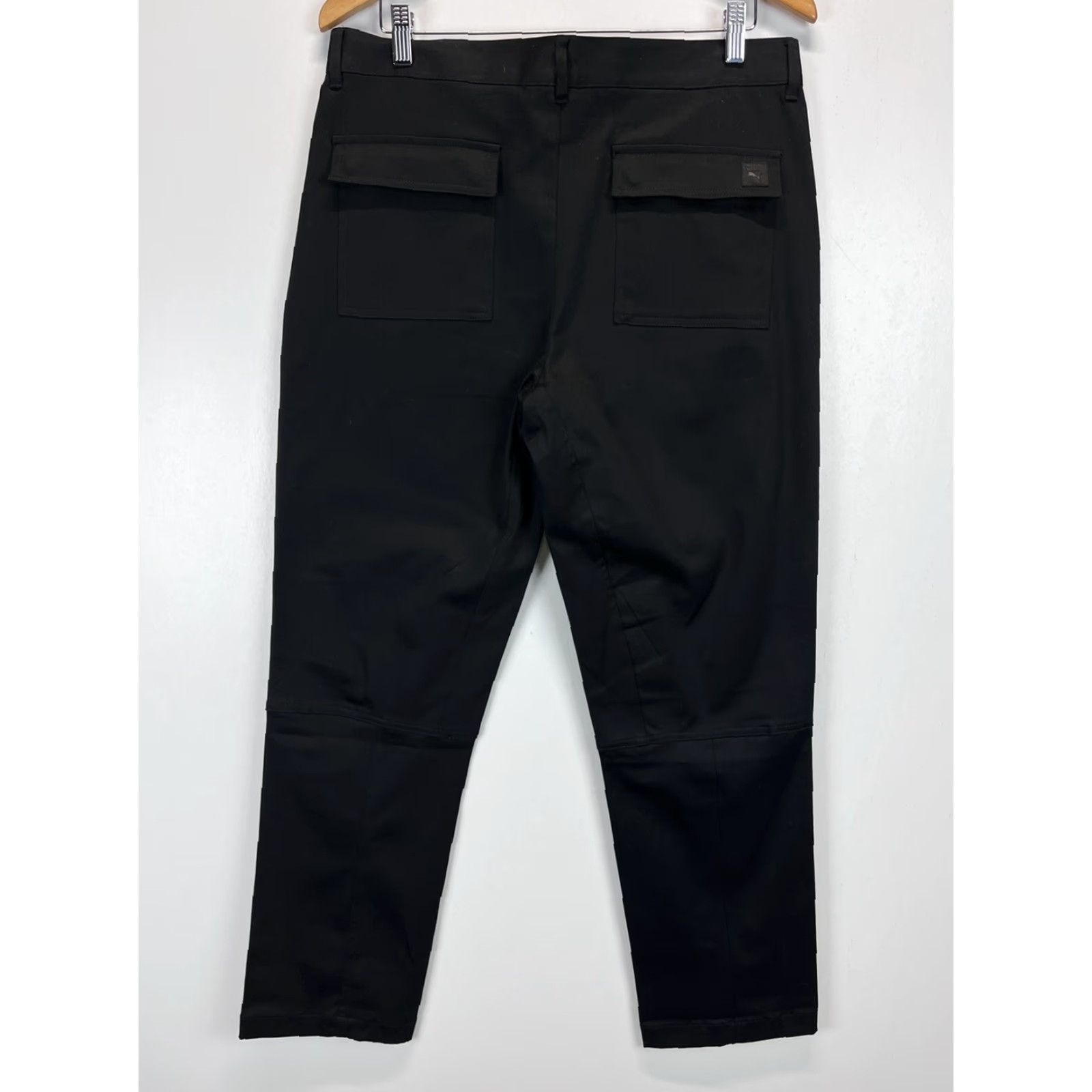 Puma Mens Puma x Maison Kitsune Paris Pants Sz Small NWT Black Patch Pockets Size US 29 - 2 Thumbnail