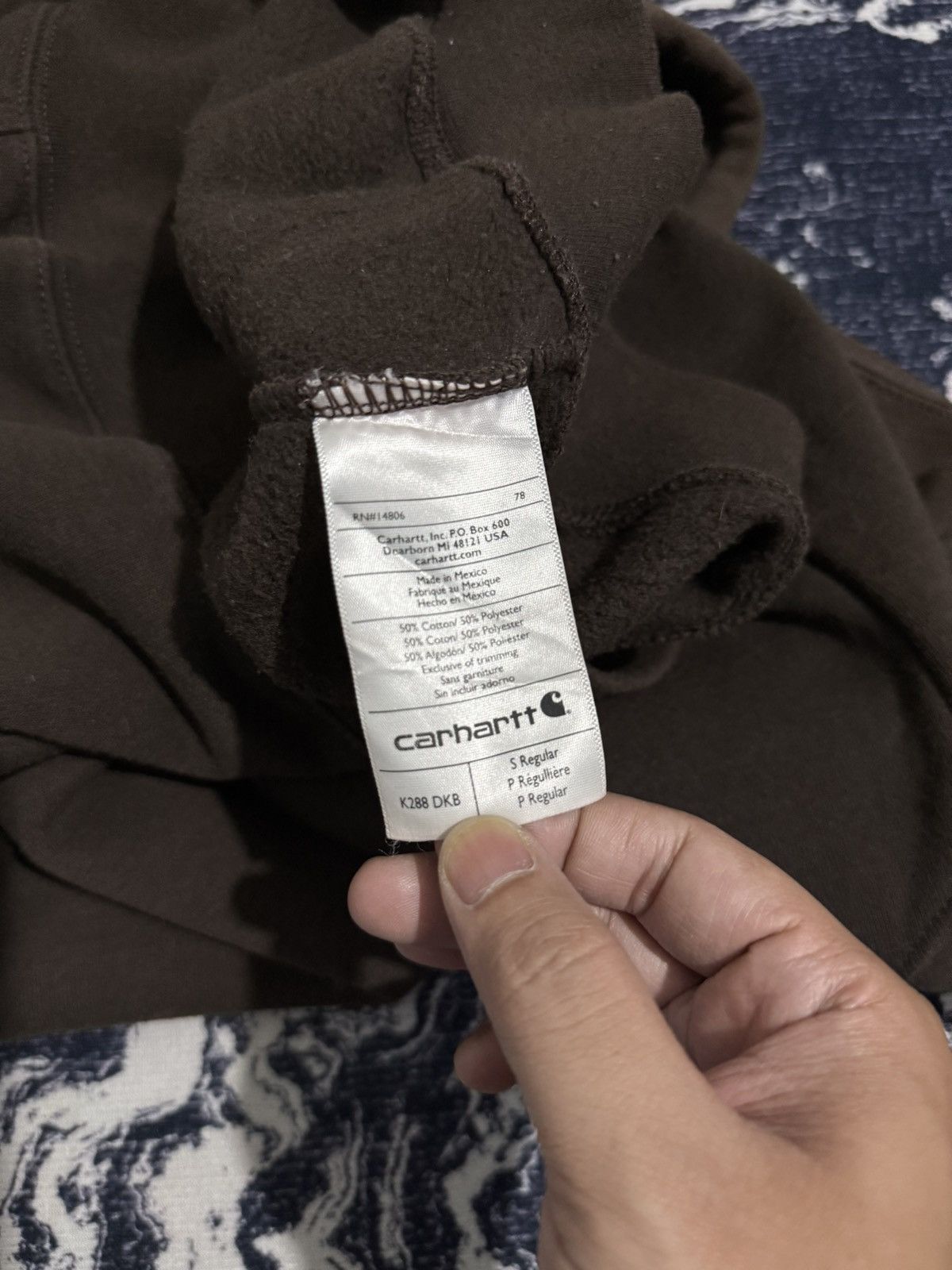 Carhartt Carhartt spell out hoodie Size US S / EU 44-46 / 1 - 8 Thumbnail