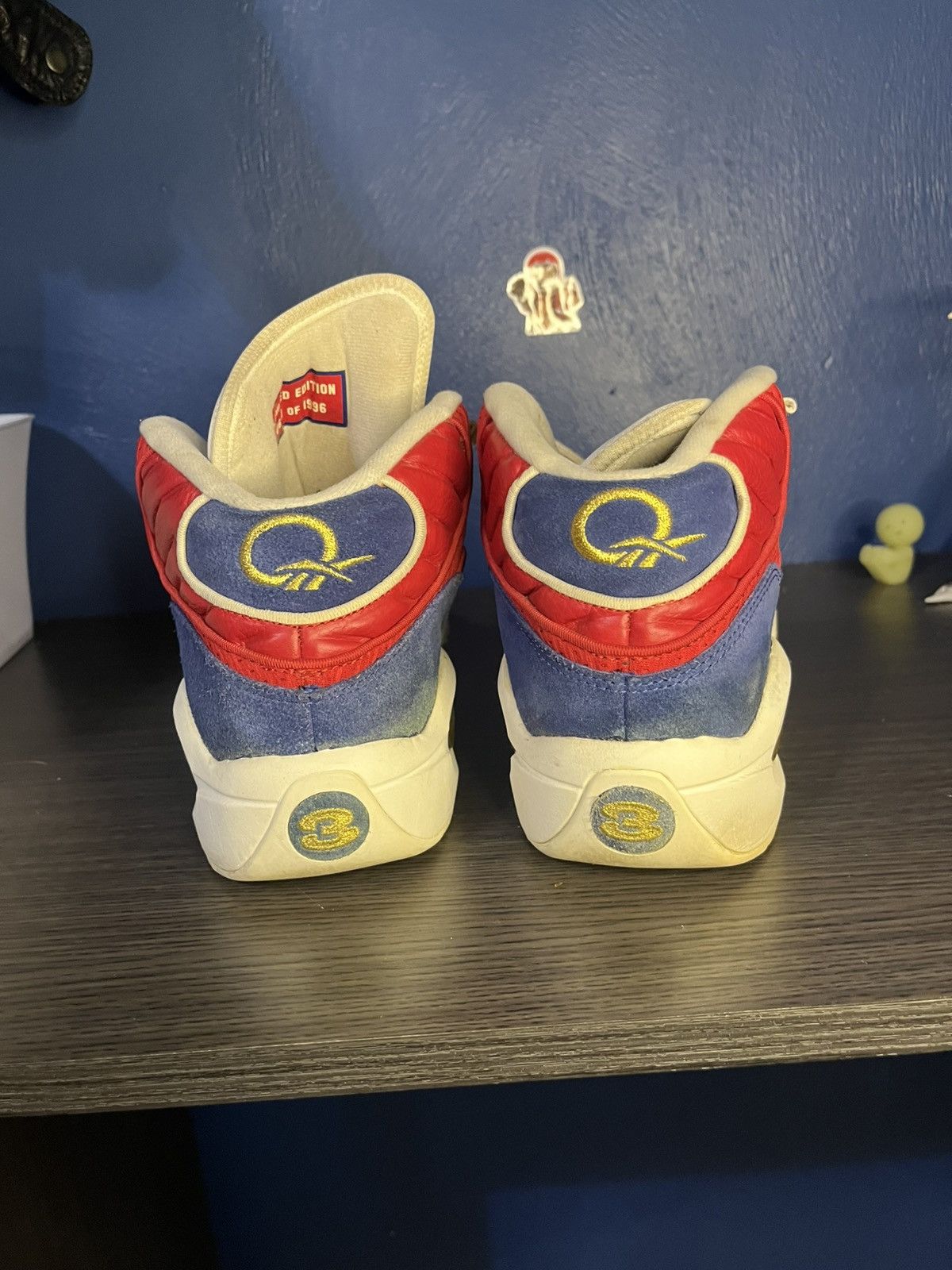Reebok Reebok Question Mid Limited Allen Iverson Size US 9.5 / EU 42-43 - 4 Thumbnail