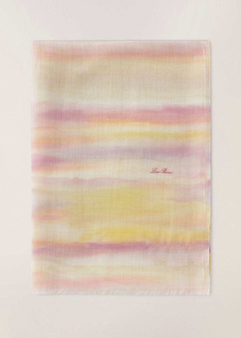 Loro Piana o1srvl11e0624 Size: OS / FAM8707 Sunset Oversized Stole Size ONE SIZE - 3 Thumbnail
