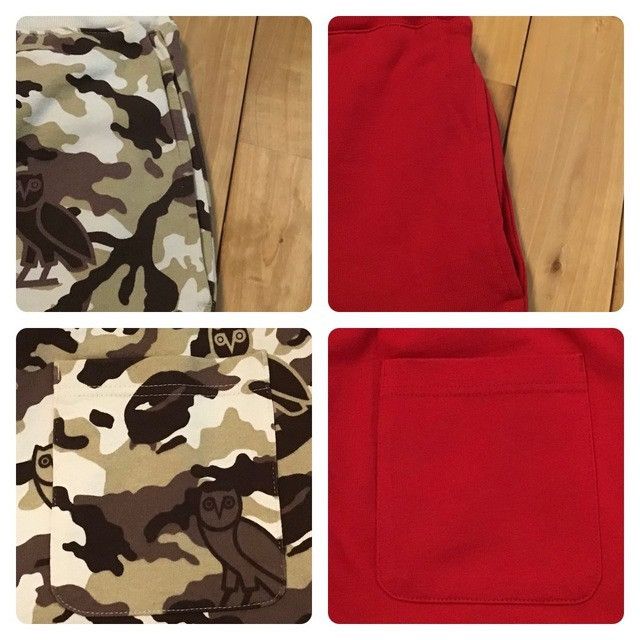 Bape × October's Very Own 🔥Reversible🔥 OVO × BAPE camo Shark sweat pants ★size M Size US 32 / EU 48 - 7 Thumbnail