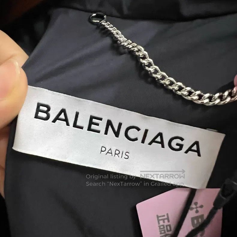 Balenciaga Balenciaga size 34 Back Letter Logo Printed Jacket Size M / US 6-8 / IT 42-44 - 3 Thumbnail