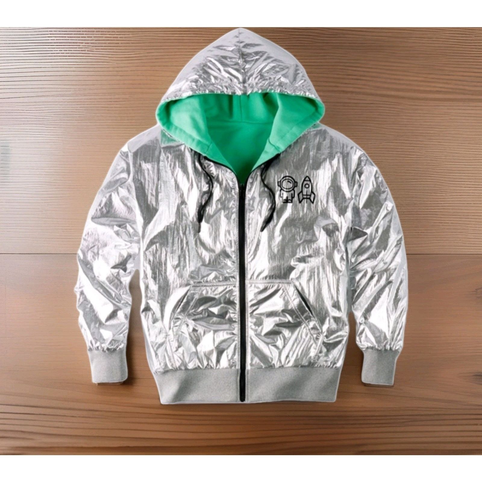 Jeremy Scott The metallic chrome Jeremy Scott x Spoiled Child LIMITED Size US L / EU 52-54 / 3 - 1 Thumbnail