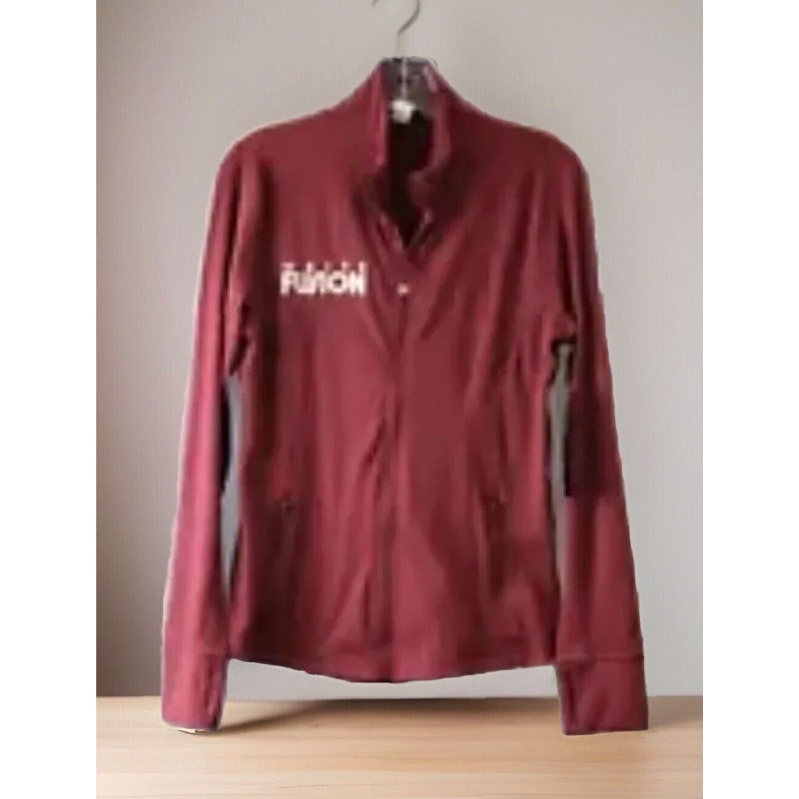 Vintage 90 Degree Rouge Blush Active Yoga ZipUp Fusion Jacket Women's M Red Size M / US 6-8 / IT 42-44 - 2 Thumbnail