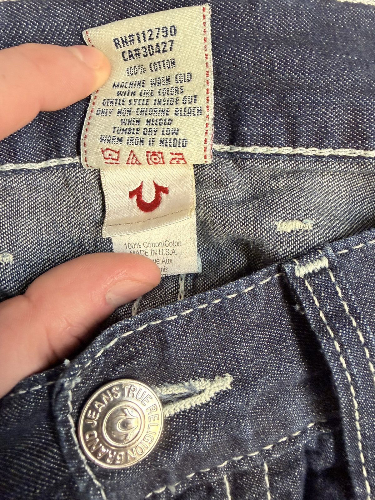 True Religion True Religion blue denim slim fit jeans Size 31 Size US 31 - 5 Thumbnail