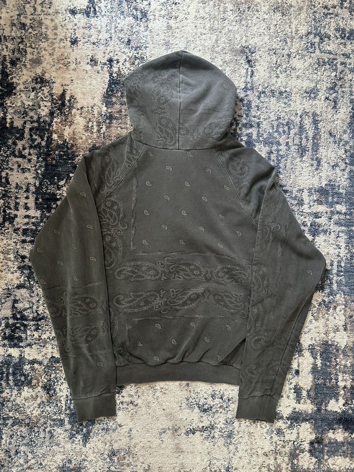 Raf Simons RAF SIMONS Paisley Hoodie AW2004-2005 ‘Waves’ Size US M / EU 48-50 / 2 - 7 Thumbnail