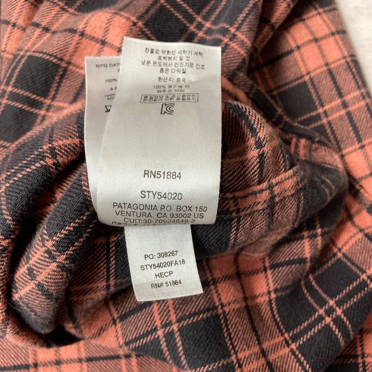 Patagonia Vintage Patagonia Light Flannel Organic Cotton Button Shirt Size US XXL / EU 58 / 5 - 5 Thumbnail