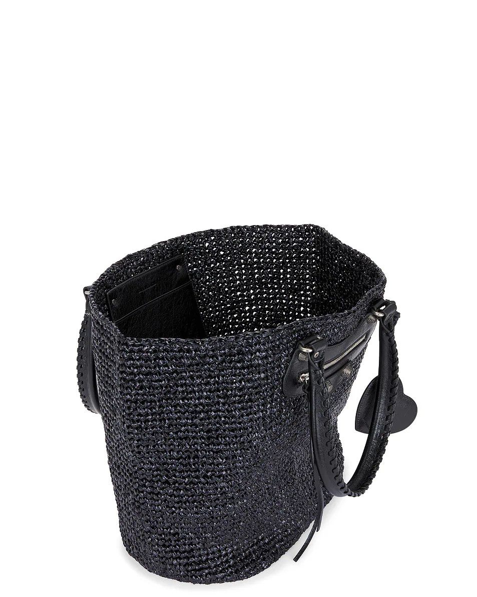 Balenciaga o1bcso1str0825 Size: OS / Le Cagole Large Panier Bag Black Size ONE SIZE - 5 Thumbnail