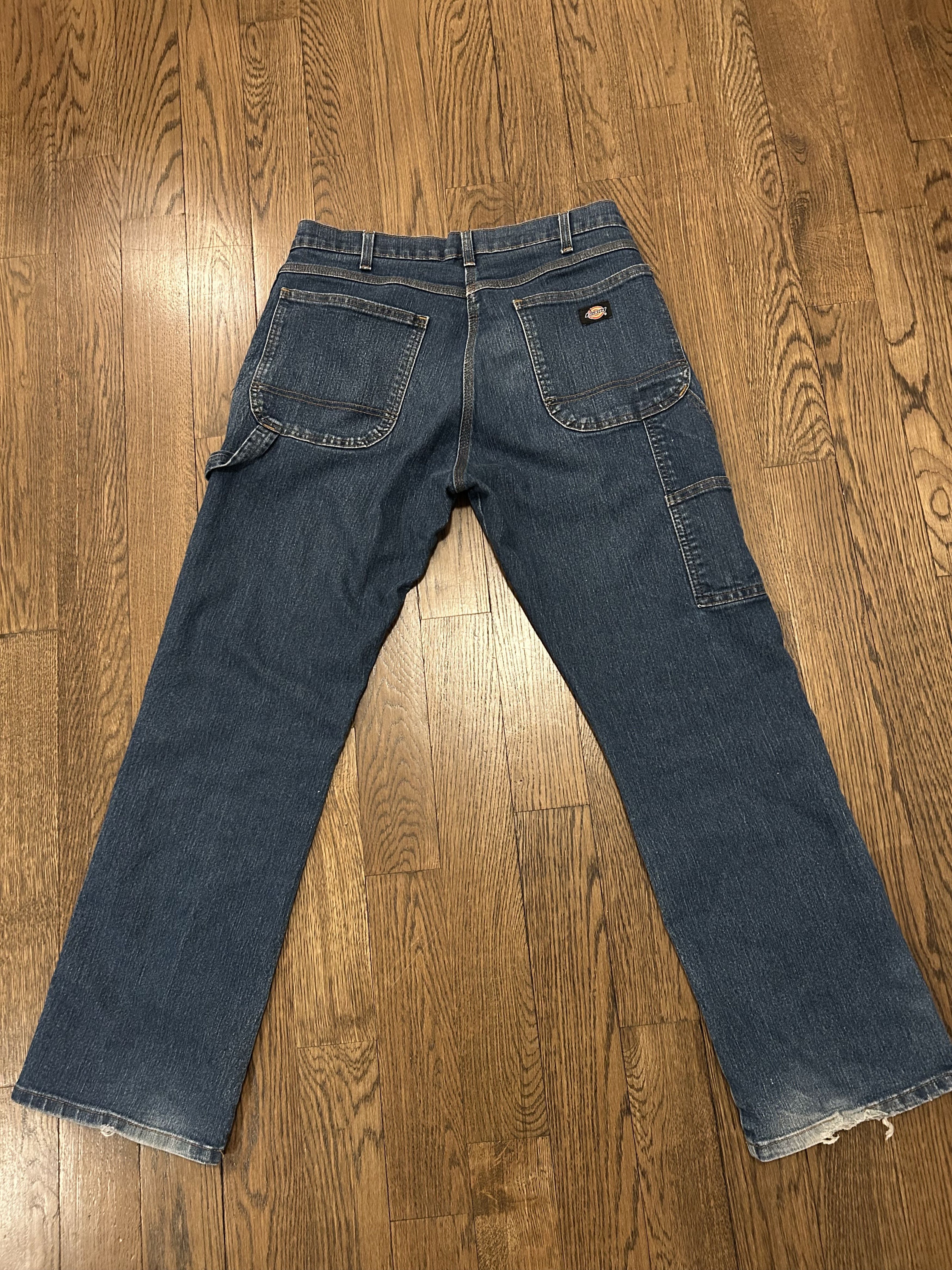 Dickies Vintage Relaxed Dark Blue Dickies Carpenter Pants Size US 34 / EU 50 - 3 Thumbnail