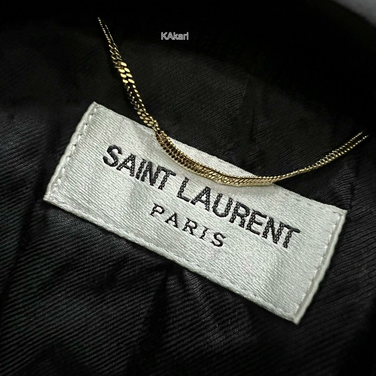 Saint Laurent Paris Saint Laurent Burdy Patchwork Baseball Jacket Size US XXS / EU 40 - 4 Thumbnail