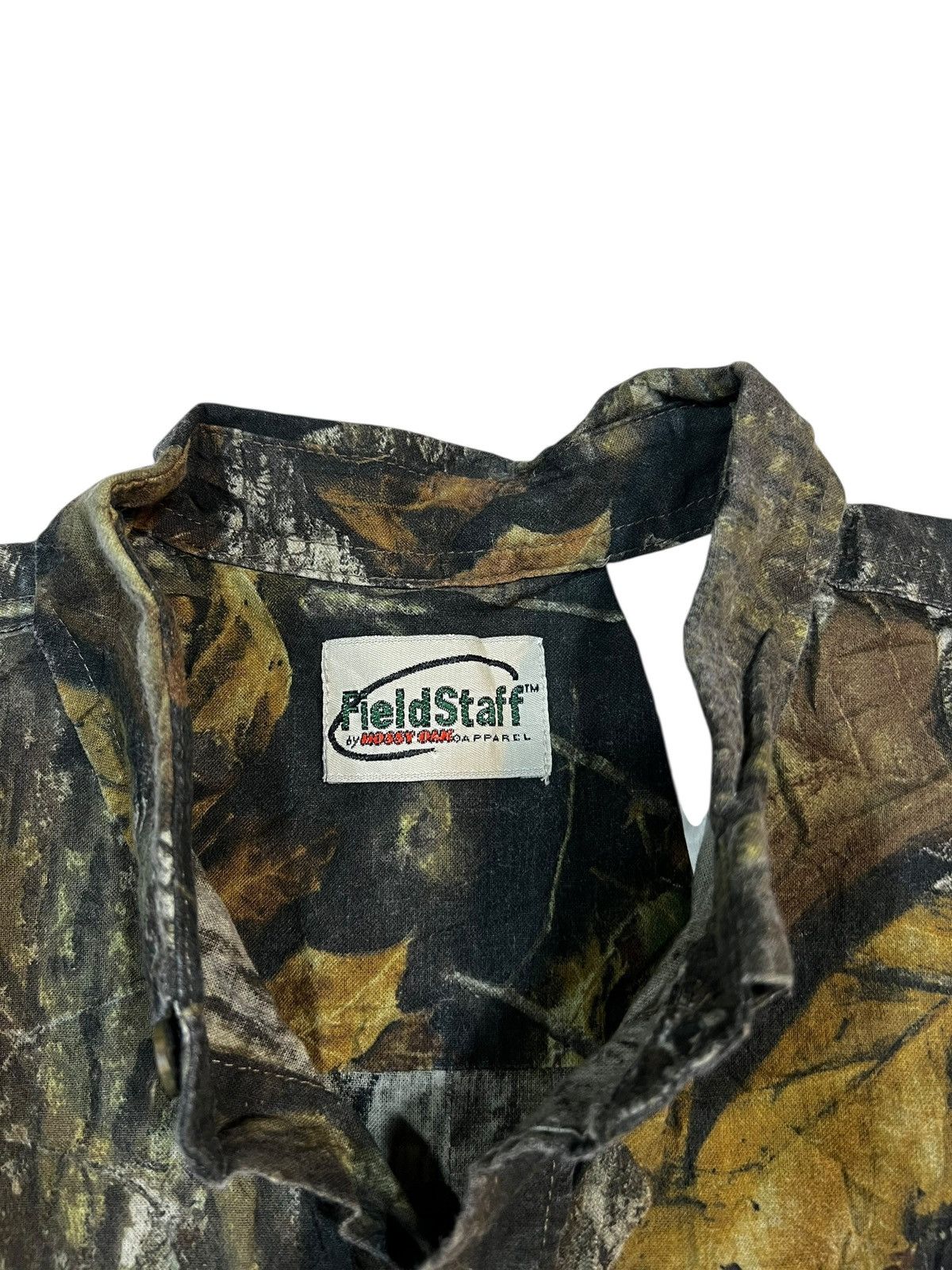 Realtree Vintage Mossy Oak Camo Button Shirt Size US L / EU 52-54 / 3 - 3 Thumbnail