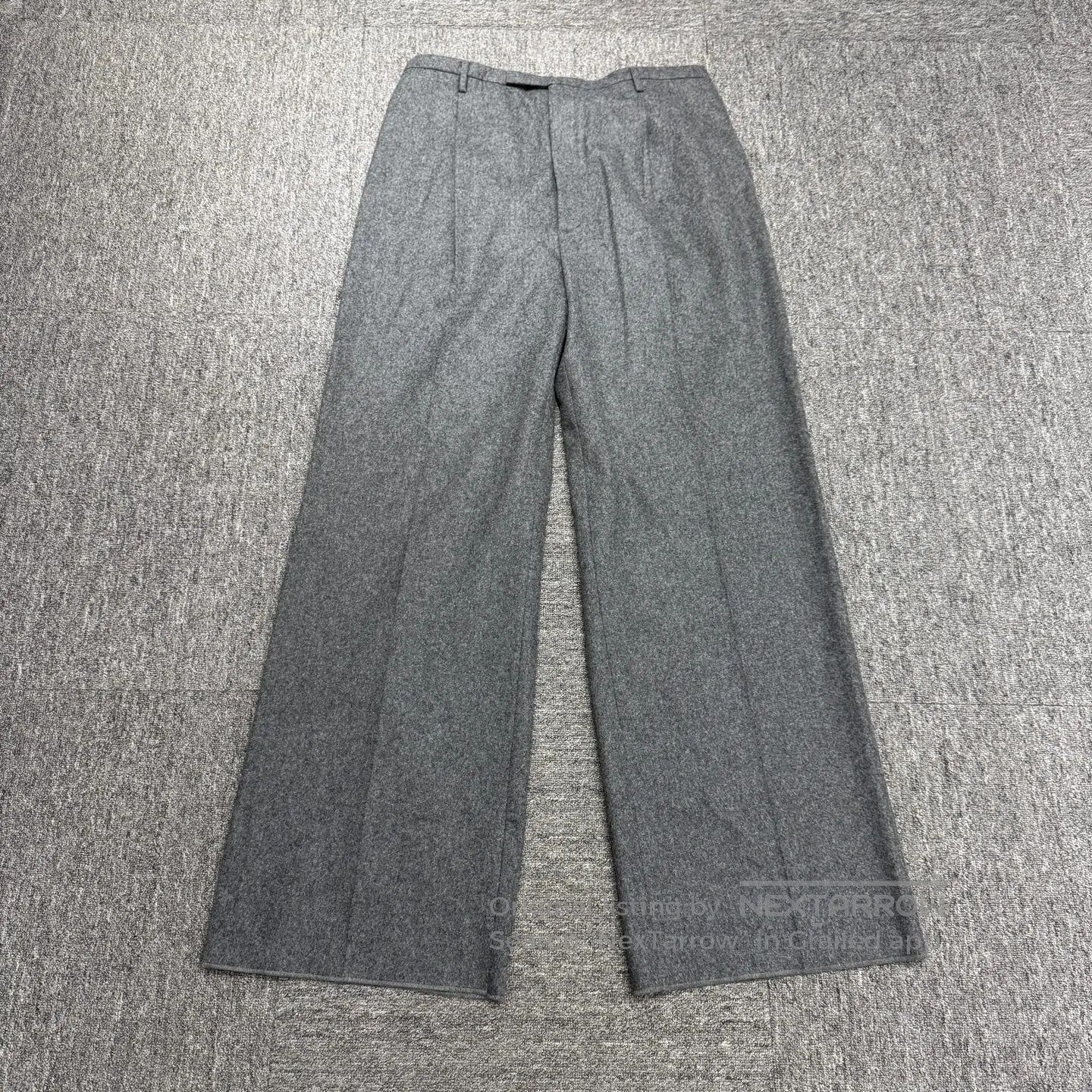 Prada Prada Broad-leg wool casual pants| Size US 32 / EU 48 - 1 Thumbnail