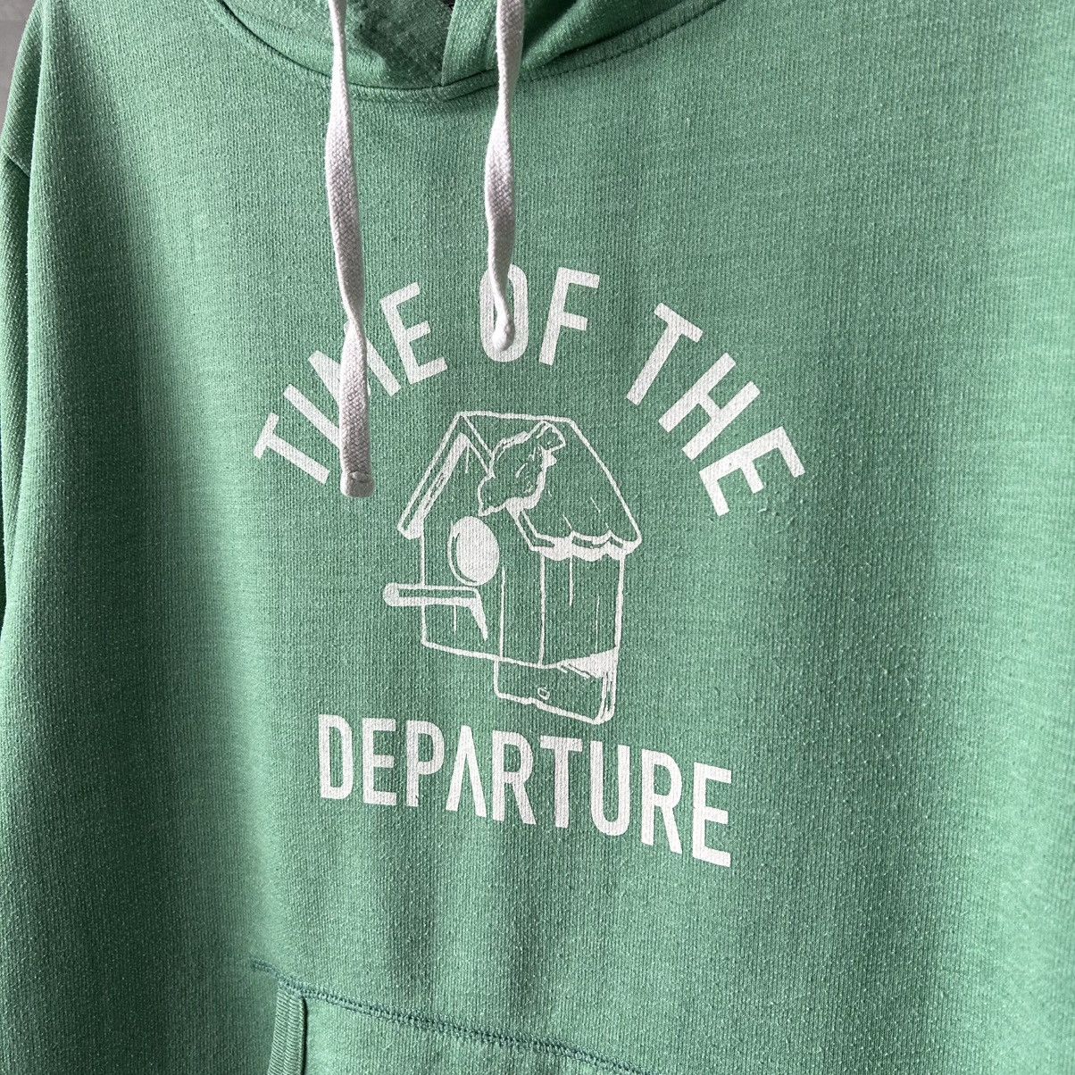 Global Work Vintage Global Work “Time of The Departue” Japan Hoodie Size US L / EU 52-54 / 3 - 5 Thumbnail