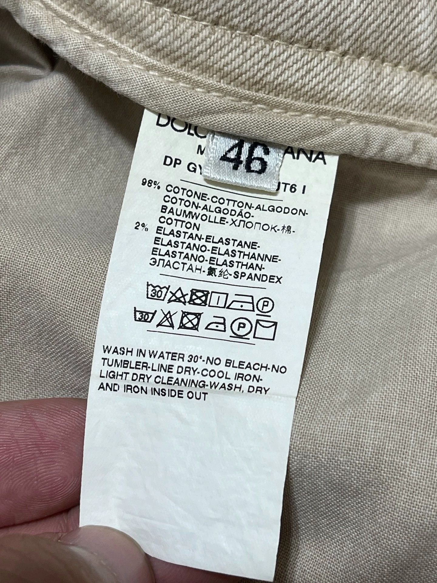 Dolce & Gabbana Dolce&Gabbana Slim Fit Jeans 46 Size US 30 / EU 46 - 8 Thumbnail