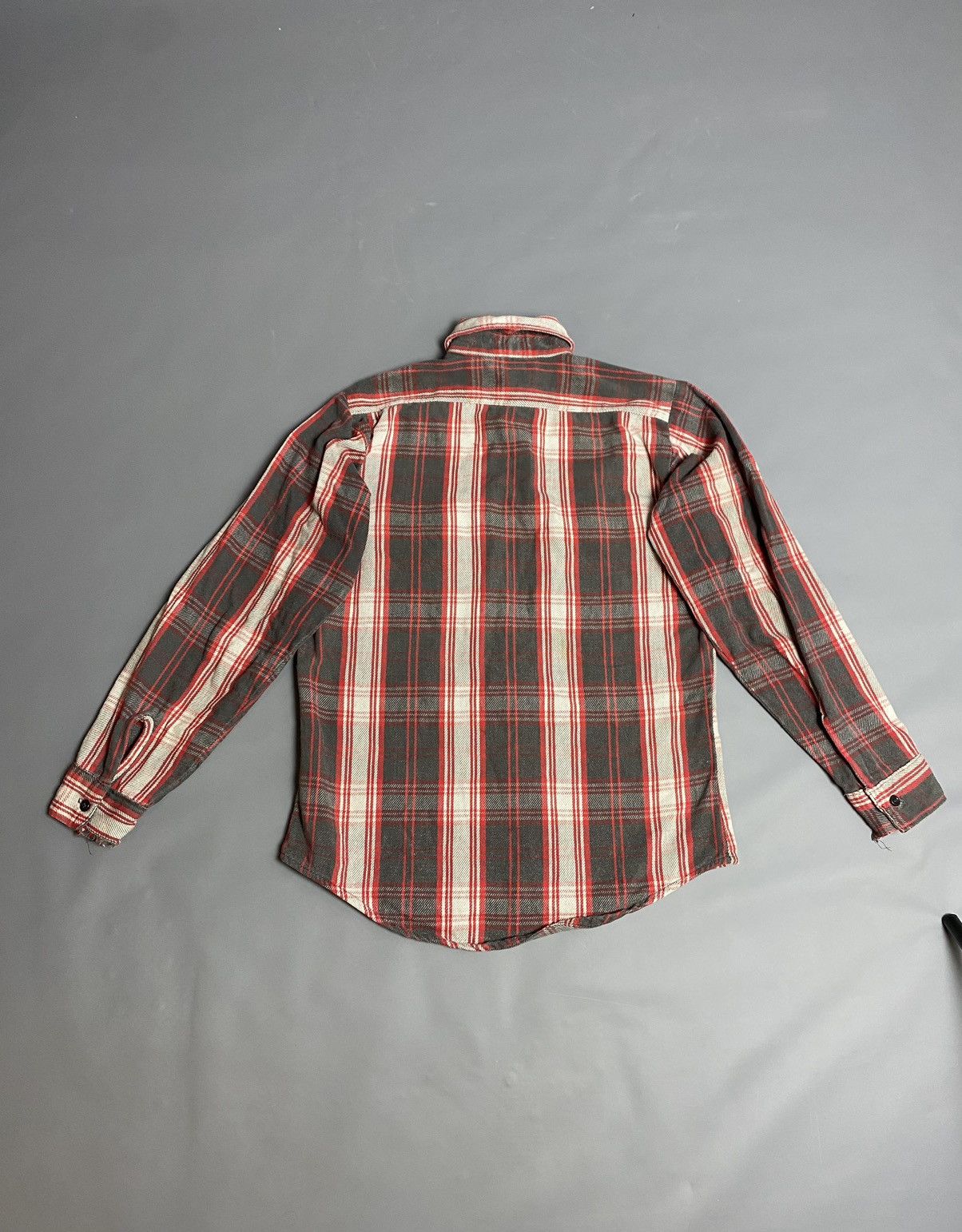 FiveBrother Vintage 70s Five Brother USA Plaid Shirt Long Sleeve Size S Size US S / EU 44-46 / 1 - 2 Thumbnail
