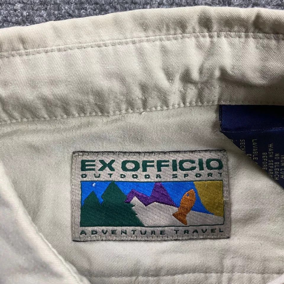 ExOfficio Exofficio Shirt Women's Medium Top Button Up Travel Hiking Size M / US 6-8 / IT 42-44 - 3 Thumbnail