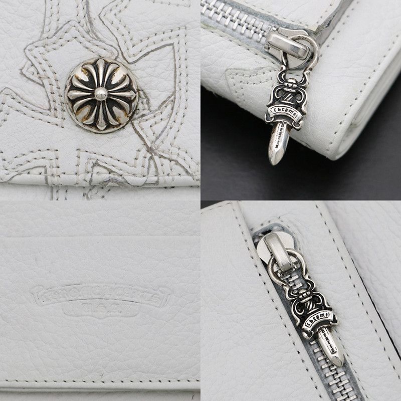 Chrome Hearts Chrome Hearts Cemetery Cross Patch Wave Wallet Size ONE SIZE - 7 Thumbnail