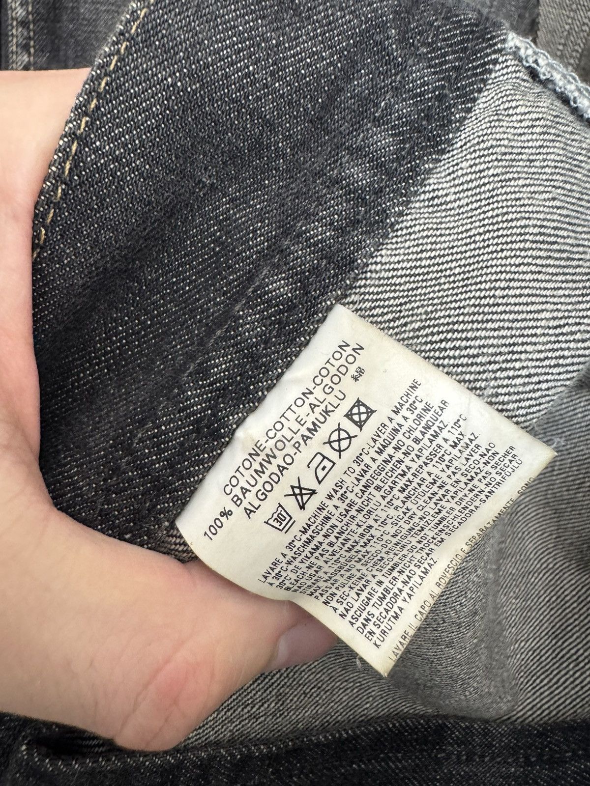 Diesel Vintage Y2k 00s Archive Diesel Trucker Jacket Denim Jeans Size US XL / EU 56 / 4 - 6 Thumbnail