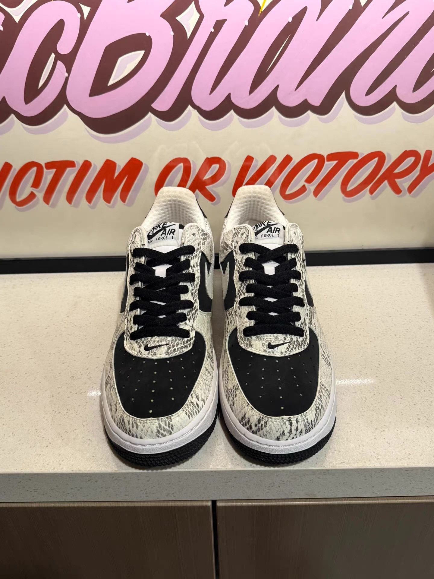 Nike Nike Air Force 1 Low "Snakeskin Cocoa"sneakers。 Ｑ20 Size US 8.5 / EU 41-42 - 2 Thumbnail