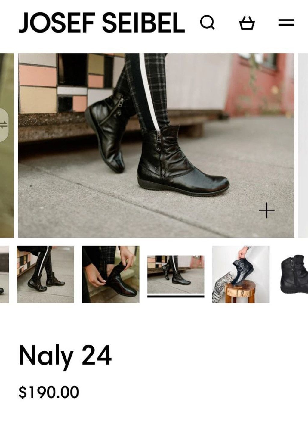JOSEF SEIBAL Josef Seibel Naly 24 Rouched Soft Leather Booties Size 39 Size US 8.5 / IT 38.5 - 3 Thumbnail
