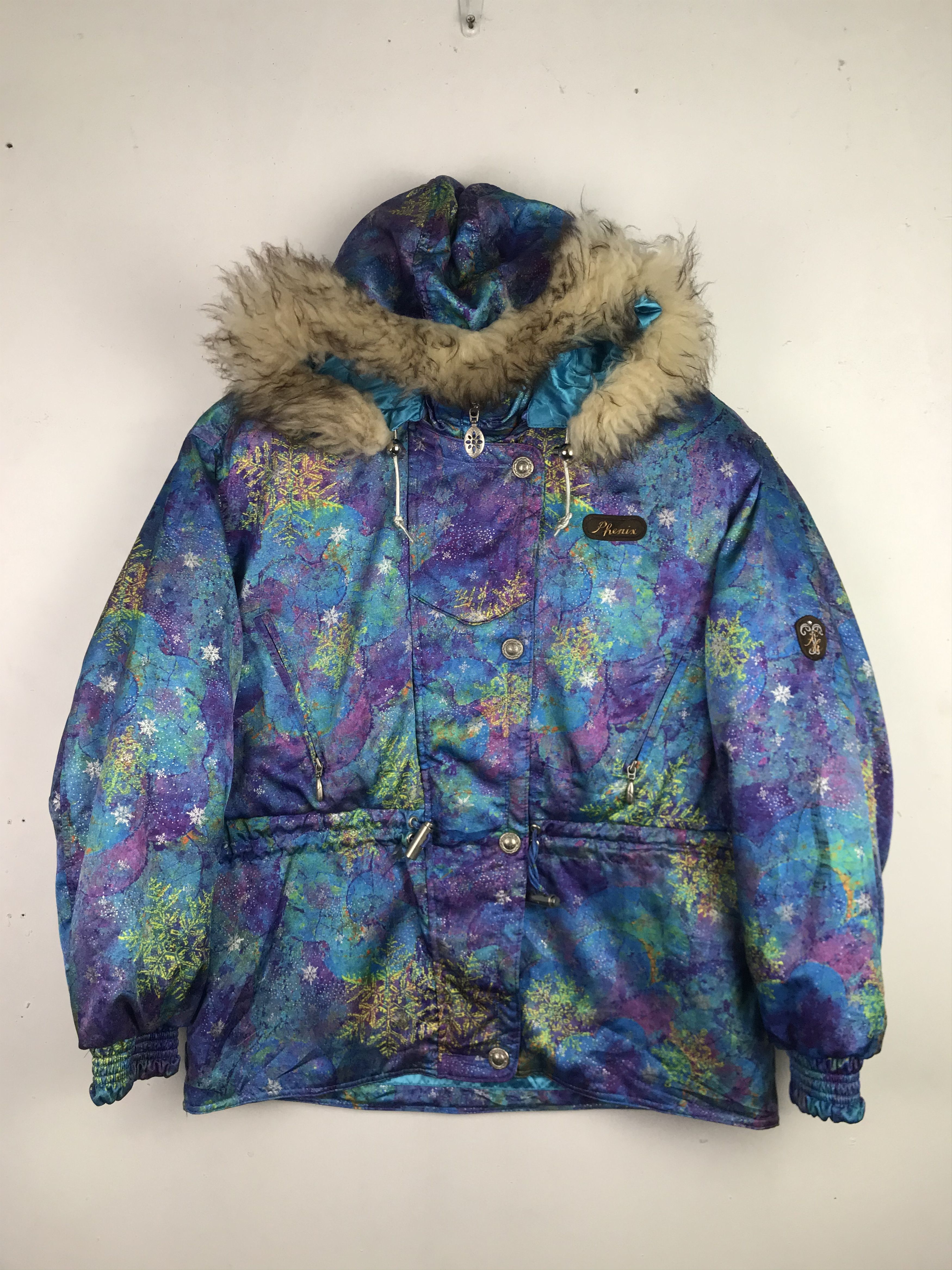 Phenix Vintage Colourful Phenix Ski Mohair Jacket Size US L / EU 52-54 / 3 - 1 Thumbnail
