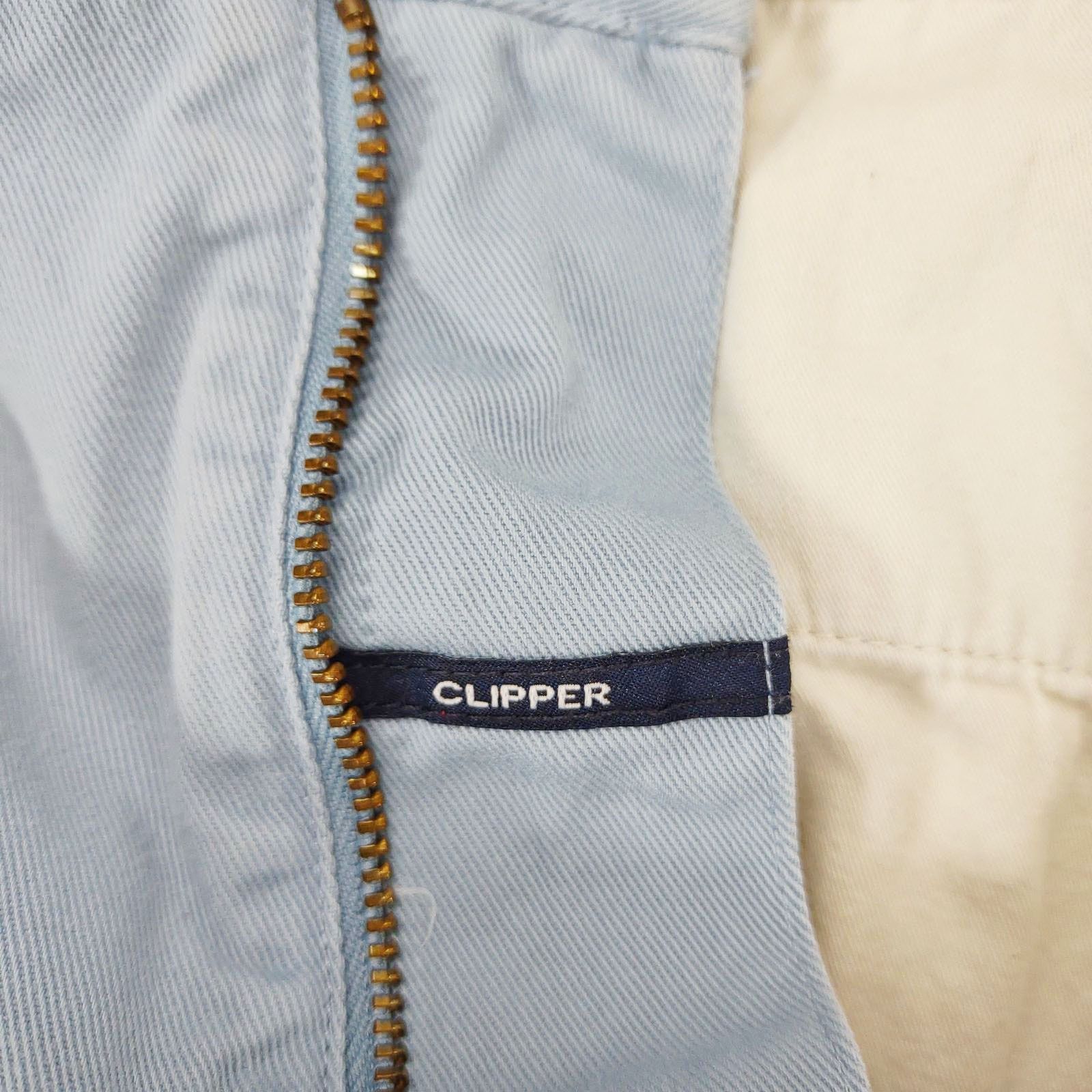 Nautica Nautica Clipper Men's Relaxed Fit Light Blue Chino Shorts Size US 36 / EU 52 - 7 Thumbnail