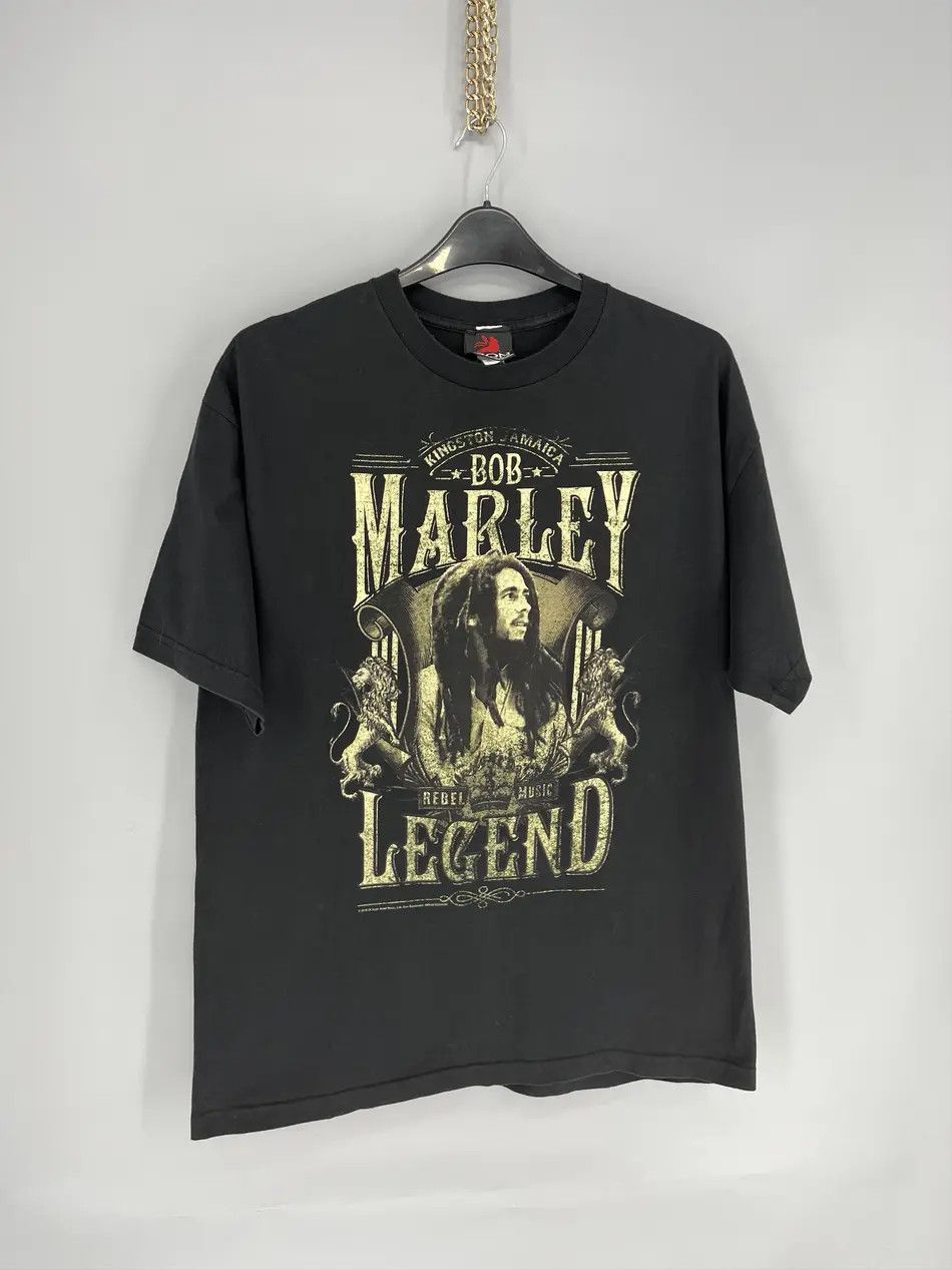 Band Tees × Vintage Bob Marley vintage 2010 big logo T-shirts size XL Size US XL / EU 56 / 4 - 2 Thumbnail