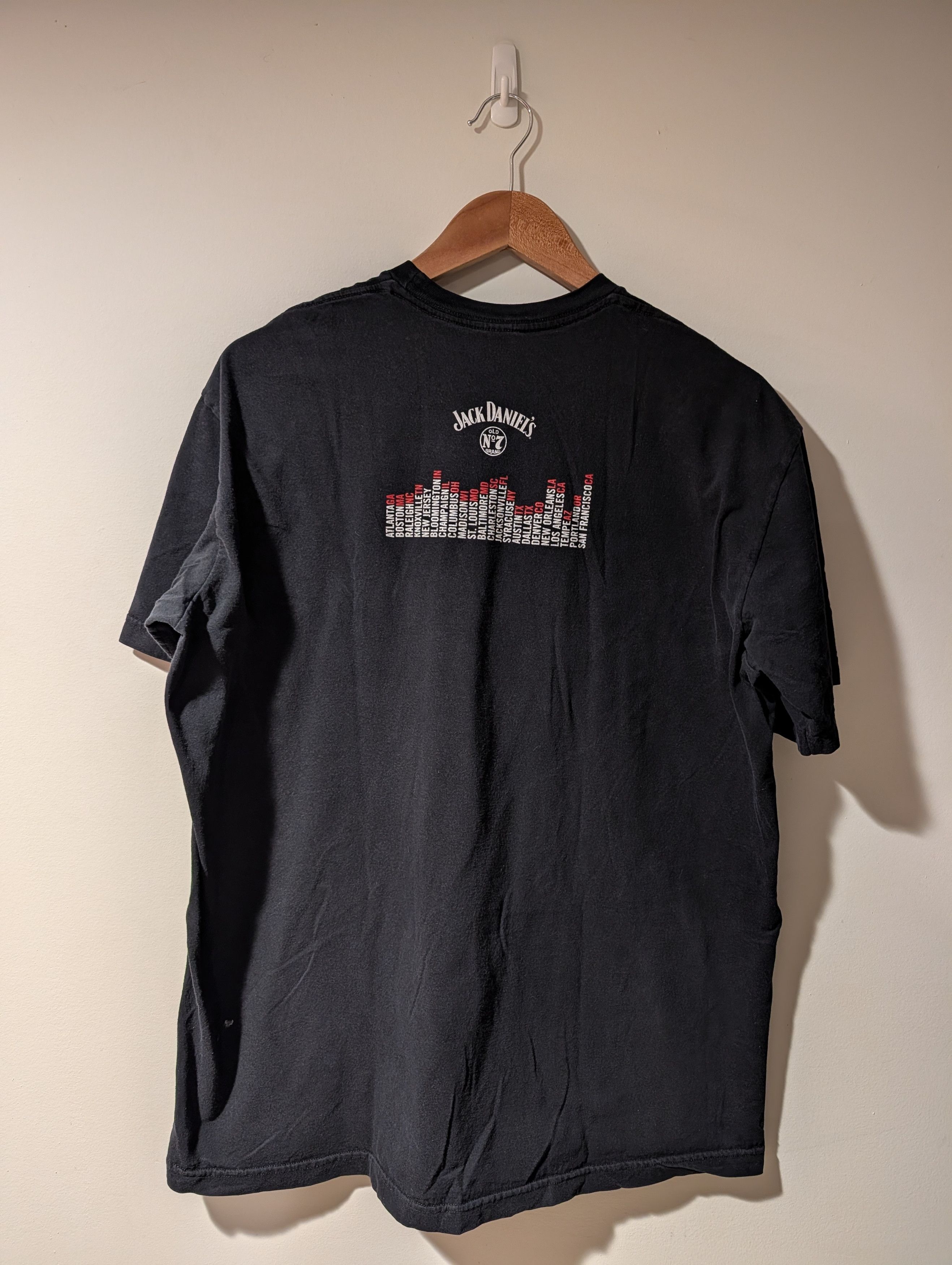 Gildan Women's Top T-shirt Size X-Large Microphone Jack Daniels Size XL / US 12-14 / IT 48-50 - 9 Thumbnail