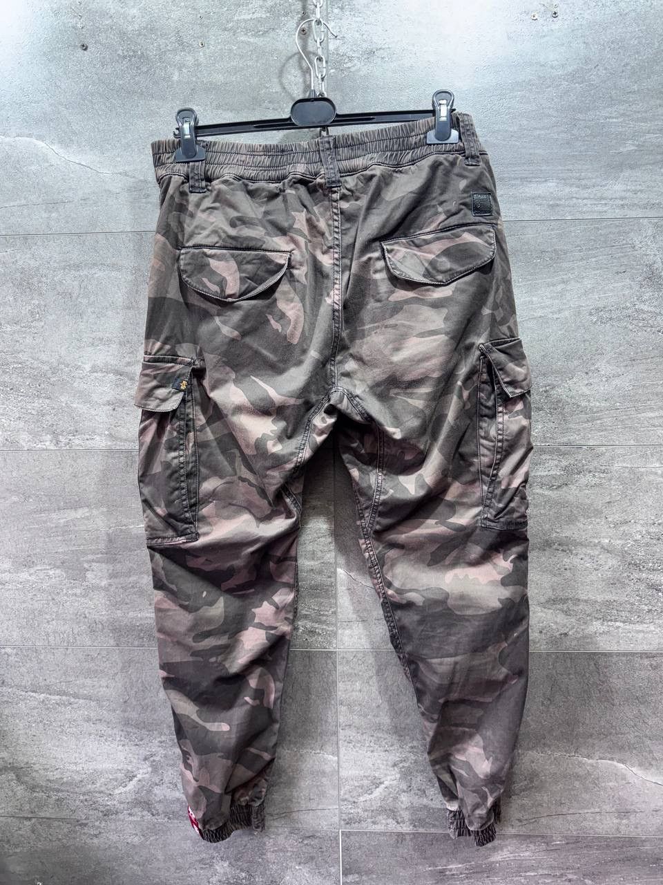 Alpha Industries Alpha Industries Airman Camo Cargo Pants Military Jogger Size US 33 - 2 Thumbnail