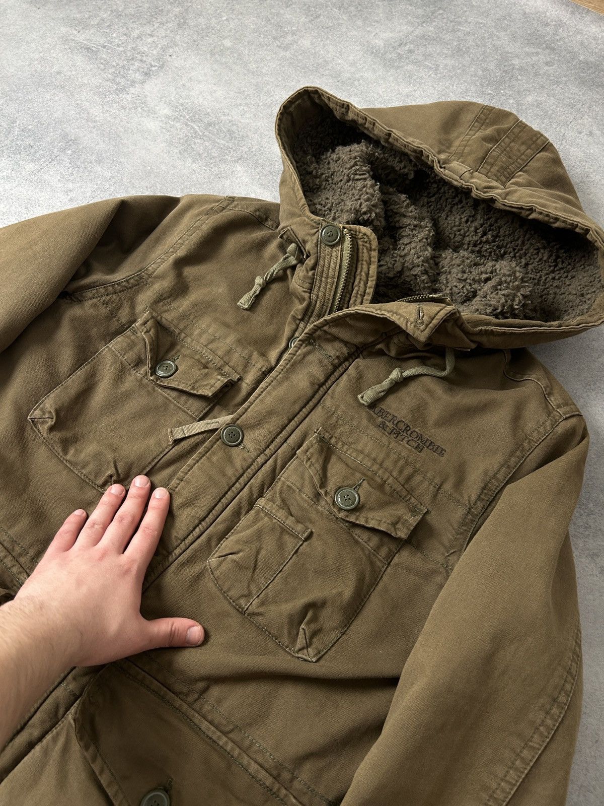 Abercrombie & Fitch Vintage Abercrombie&Fitch Wilcox Jacket military-style y2k Size US M / EU 48-50 / 2 - 6 Thumbnail