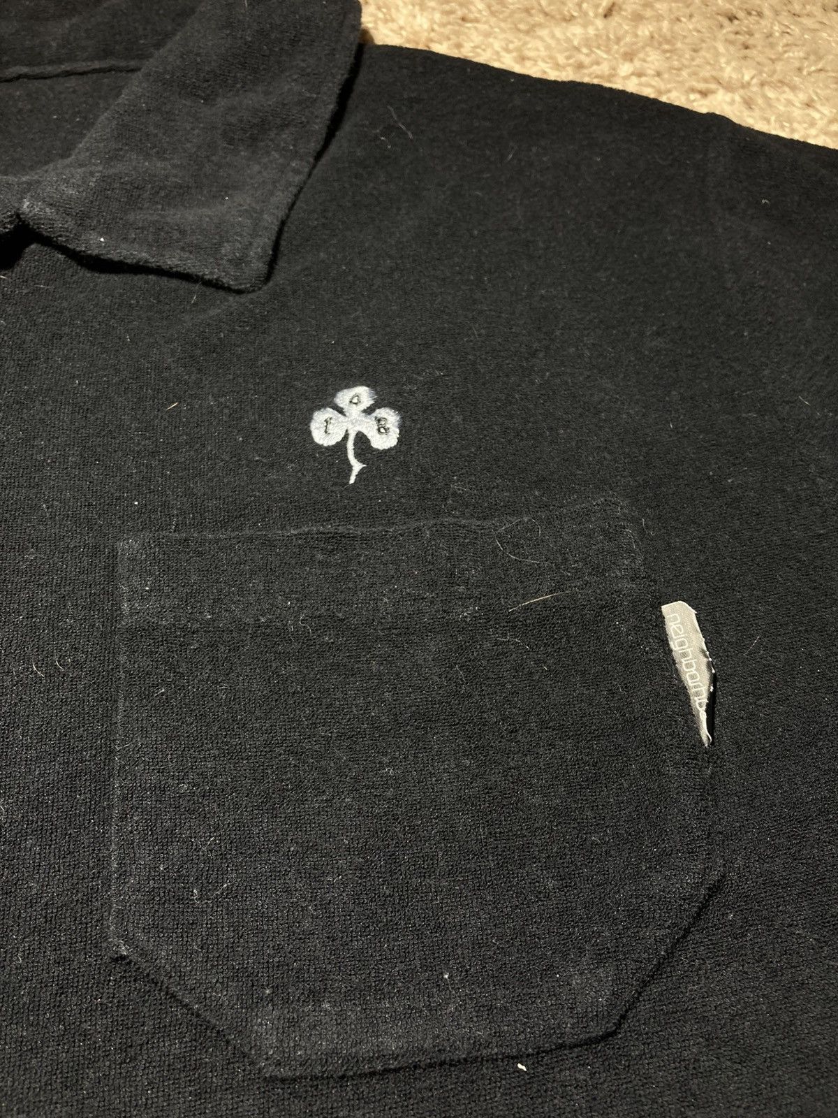 Neighborhood 2004 Neighborhood 4 Leaf Clover Open Polo French Terry 2000s Size US M / EU 48-50 / 2 - 4 Thumbnail
