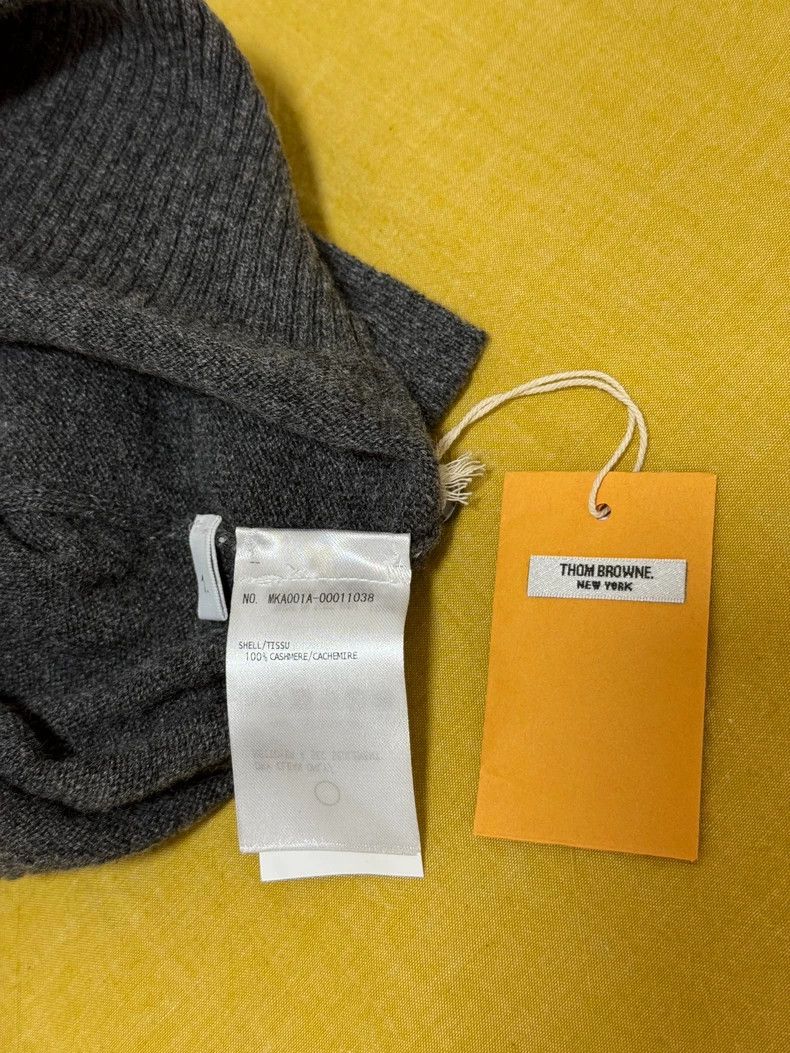 Thom Browne Thom browne Four-bar cashmere pullover sweater 2503-Nextarr Size US S / EU 44-46 / 1 - 6 Thumbnail
