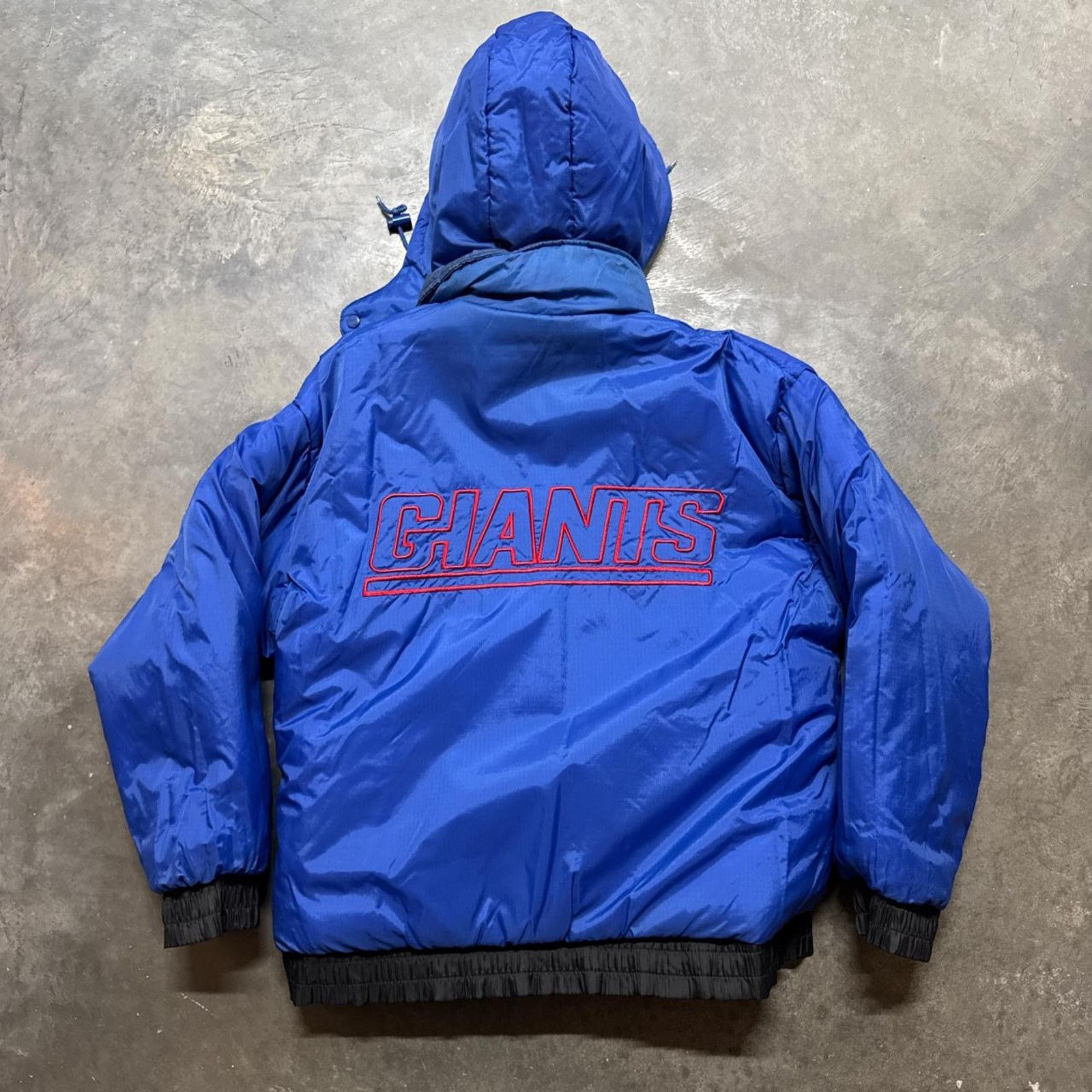 Pro Player × Vintage Vintage 90s Pro Player New York Giants Reversible Jacket Size US L / EU 52-54 / 3 - 6 Thumbnail