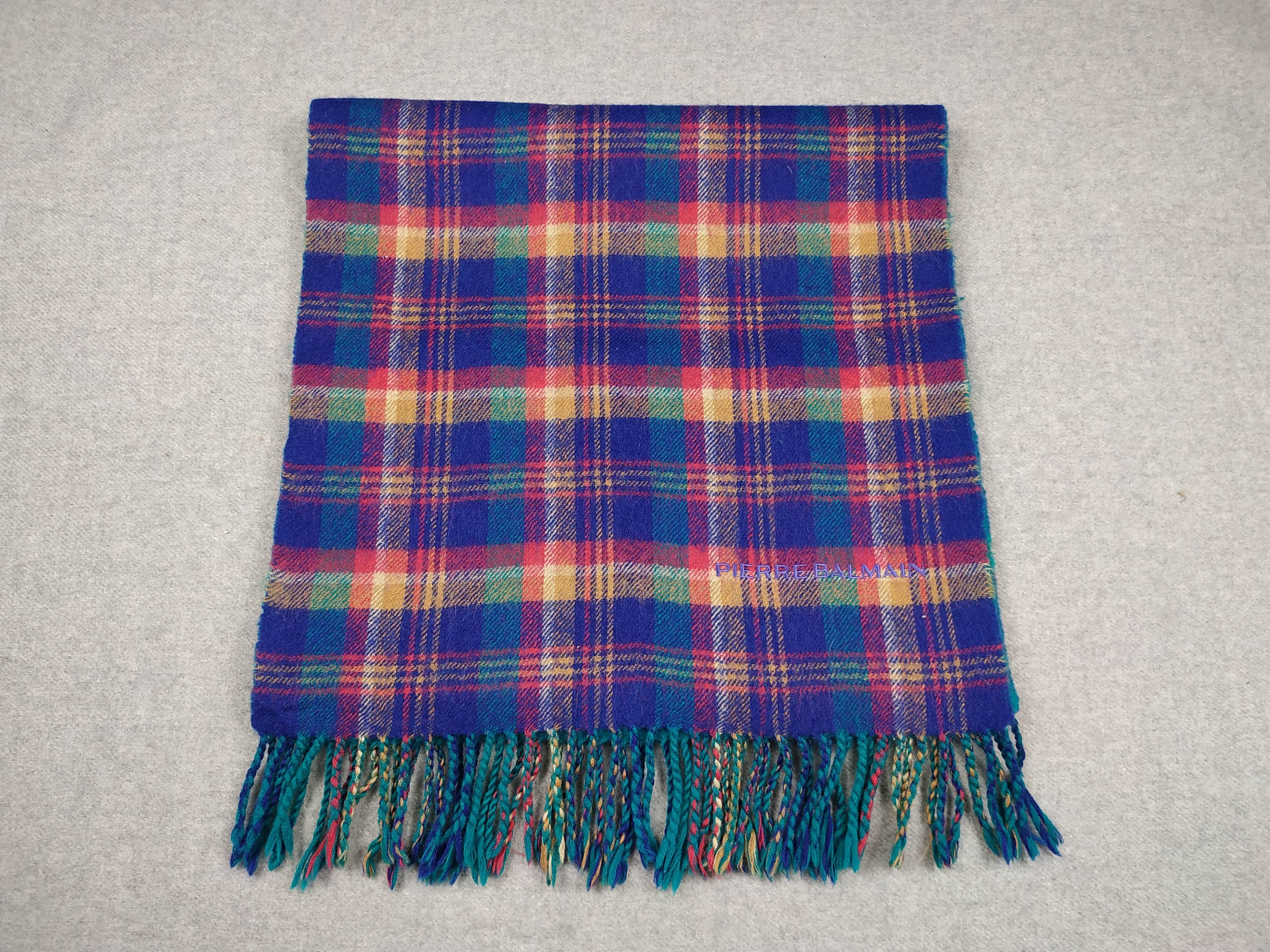 Vintage Pierre Balmain Scarf / Muffler / Neckwear - WW729 Size ONE SIZE - 1 Thumbnail