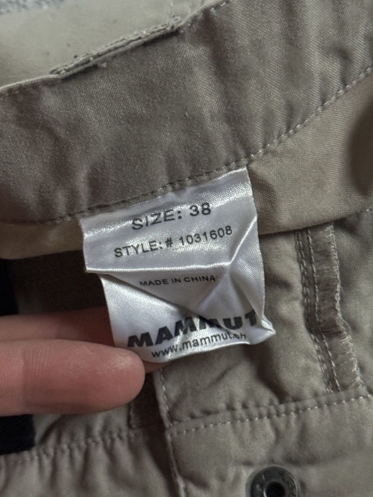 Mammut Mammut 38size transformer zip cargo trousers pants & short Size 26" / US 2 / IT 38 - 7 Thumbnail