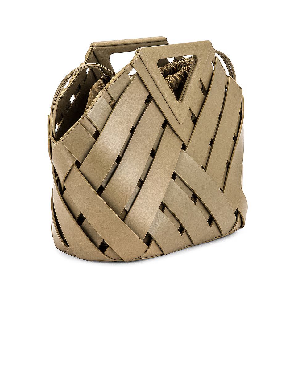 Bottega Veneta o1loc1c0824 Size: OS / Point in Taupe Size ONE SIZE - 4 Thumbnail