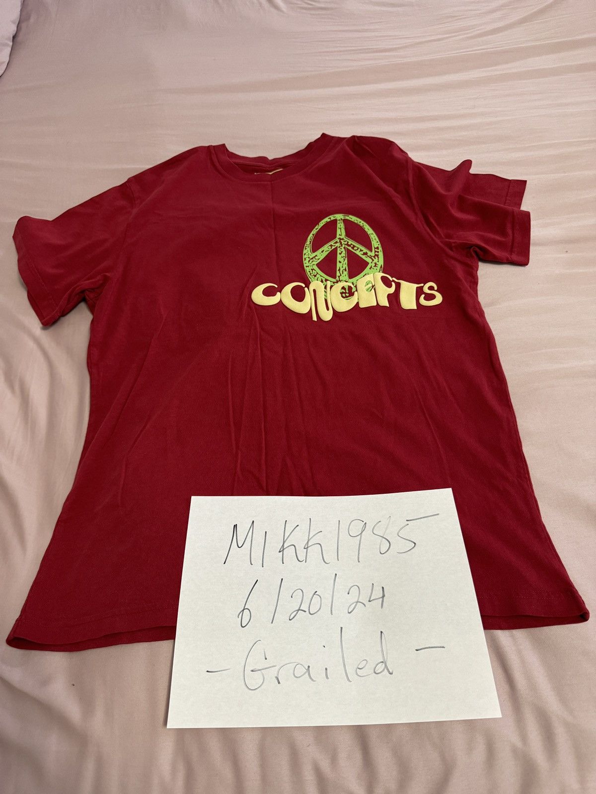 CNCPTS CNCPTS Warped Peace Tee Size US M / EU 48-50 / 2 - 1 Thumbnail