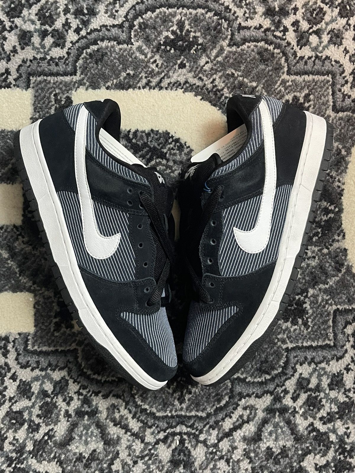 image of Nike Dunk Low Sample Obsidian Size 9 Deadstock Shoes in Navy, Men's