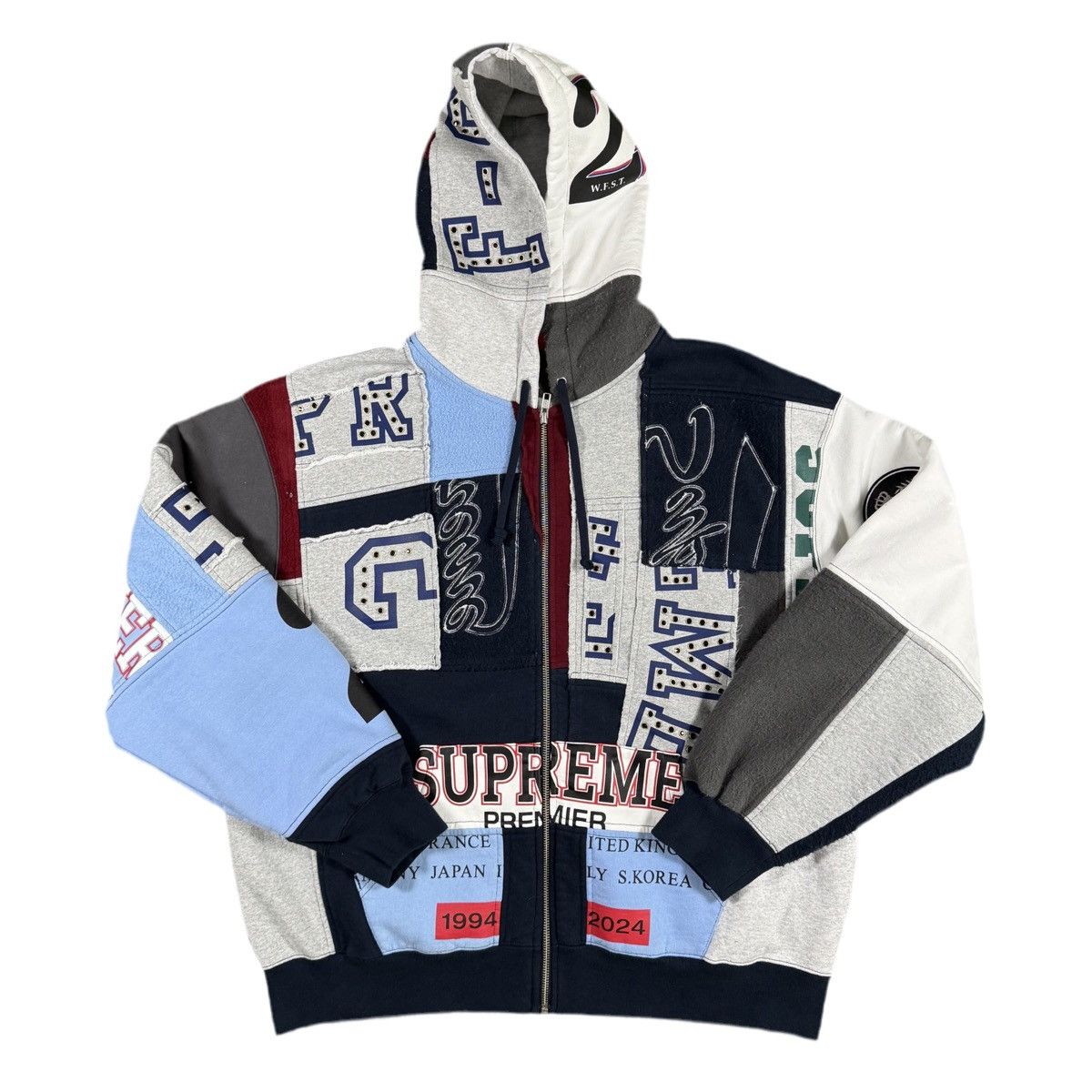 Supreme Frank Frazetta Zip Up Hooded Sweatshirt (FW24) - $198