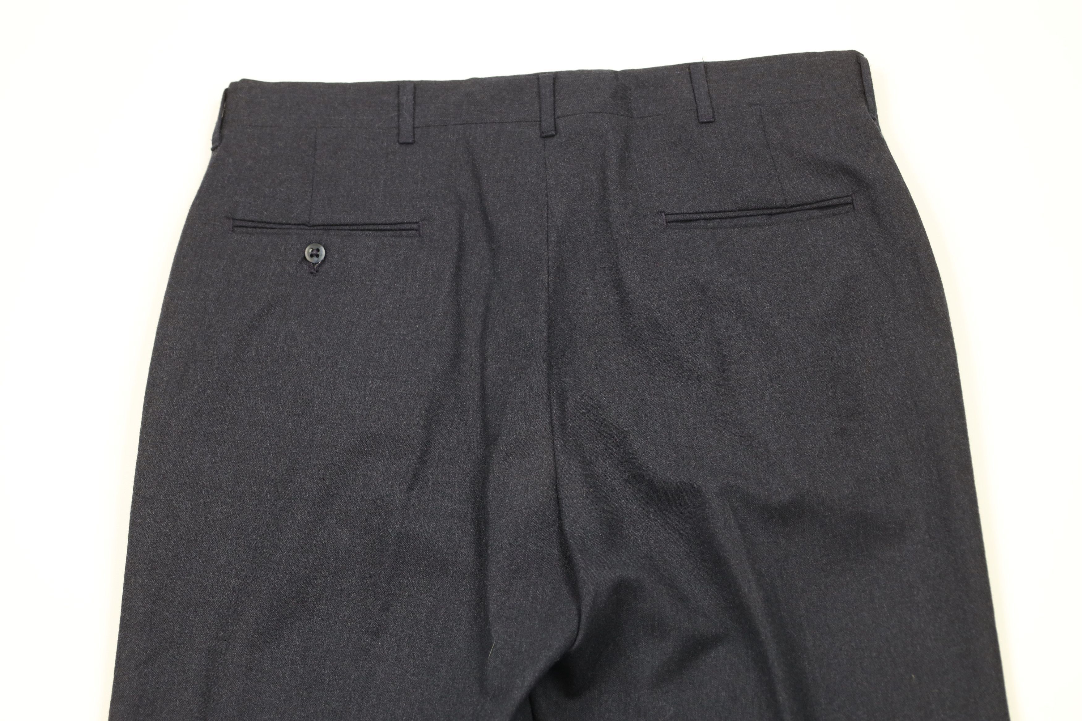 Vintage Vintage 70s Streetwear Flared Wide Leg Chino Pants Blue USA Size US 36 / EU 52 - 10 Thumbnail