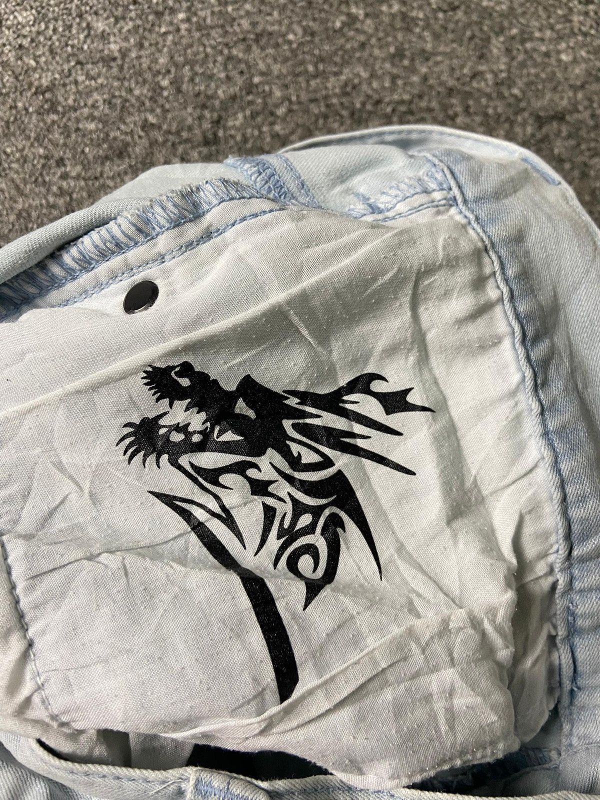 Japanese Brand × Vintage Z-Dragon Brand Multi-zip Denim Jeans (131) Size US 31 - 5 Thumbnail