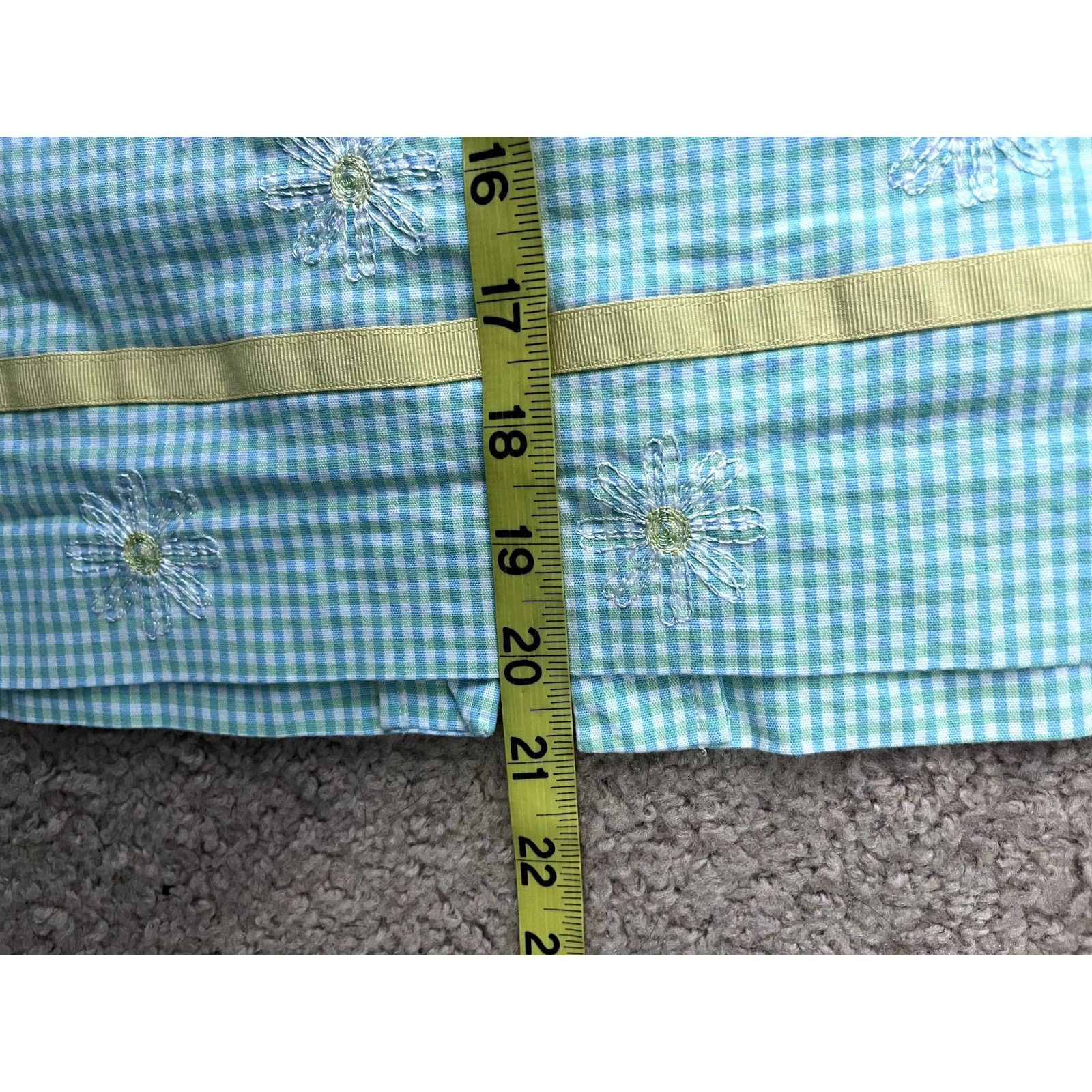 Vintage Vintage Women's Plaid Daisy David Brooks Skirt 14 Size 36" / US 14 / IT 50 - 5 Thumbnail