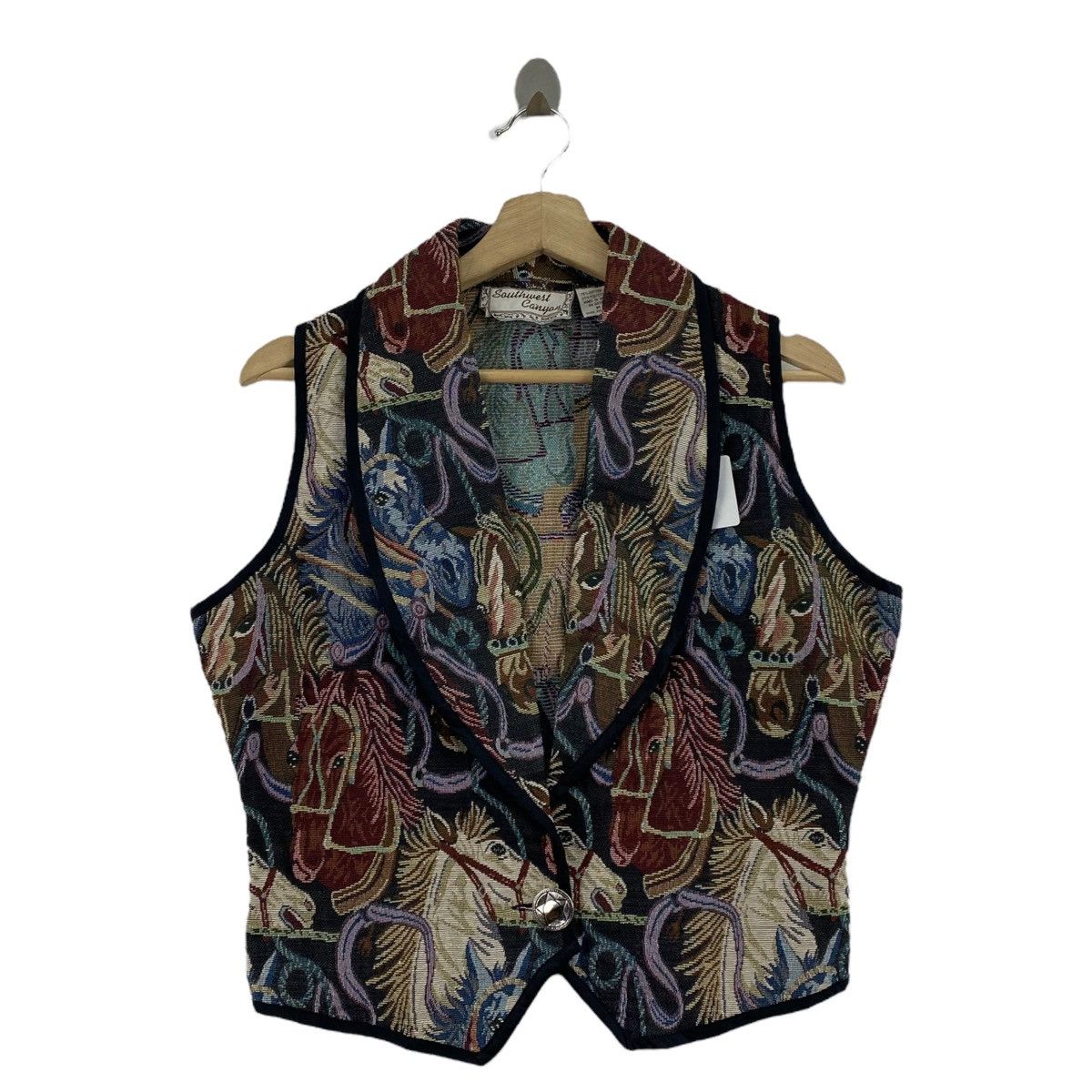Other SOUTHWEST CANYON Embroidered Design Overprint Short Vest Size US M / EU 48-50 / 2 - 1 Thumbnail
