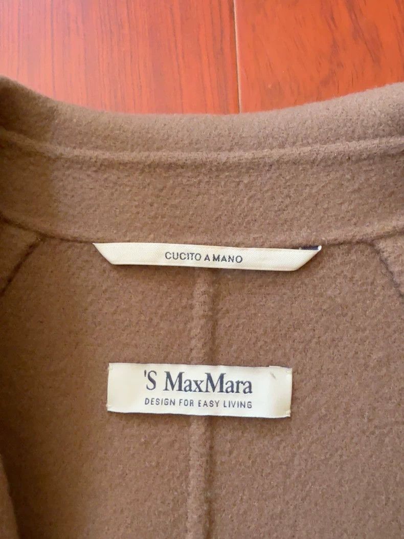 Max Mara Max Mara Sheepwool overcoat Size S / US 4 / IT 40 - 3 Thumbnail