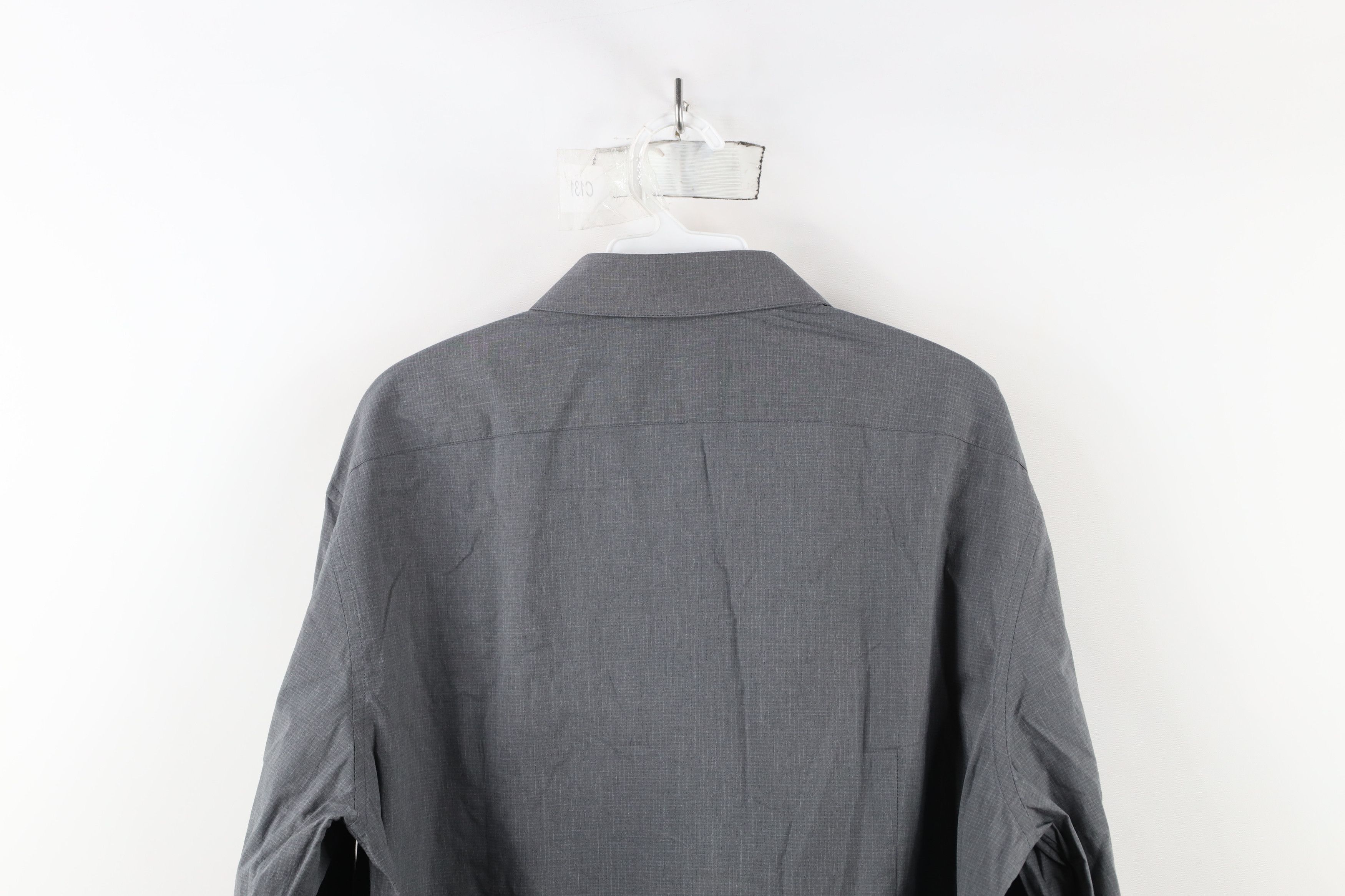 John Varvatos × Vintage John Varvatos USA Signature Tailored Stretch Button Shirt Size US M / EU 48-50 / 2 - 10 Thumbnail