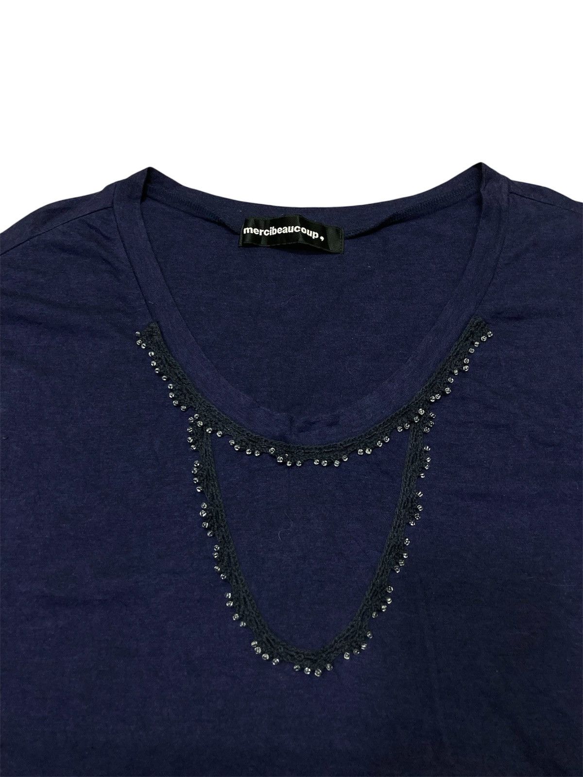 Issey Miyake Mercibeaucoup Blue Women’s Top by Issey Miyake Size M / US 6-8 / IT 42-44 - 4 Thumbnail